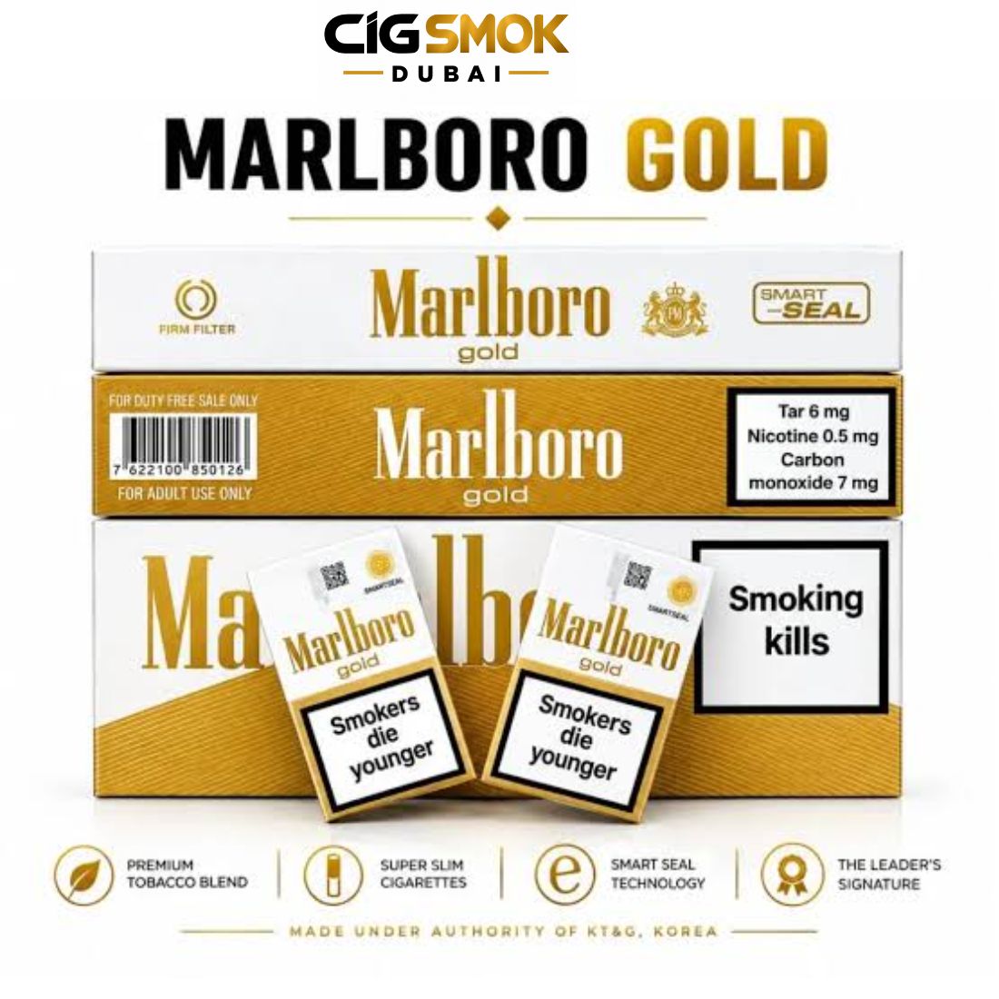 Marlboro Gold Cigarette